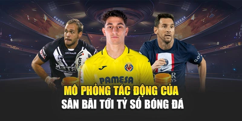 Mô phỏng tác động của sân bãi tới tỷ số bóng đá
